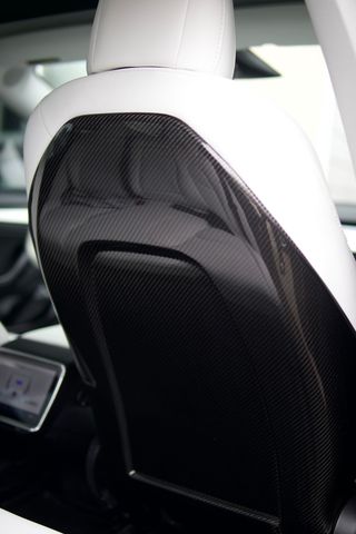 Model 3/Y DRY Carbon Fiber Back Seat Cover