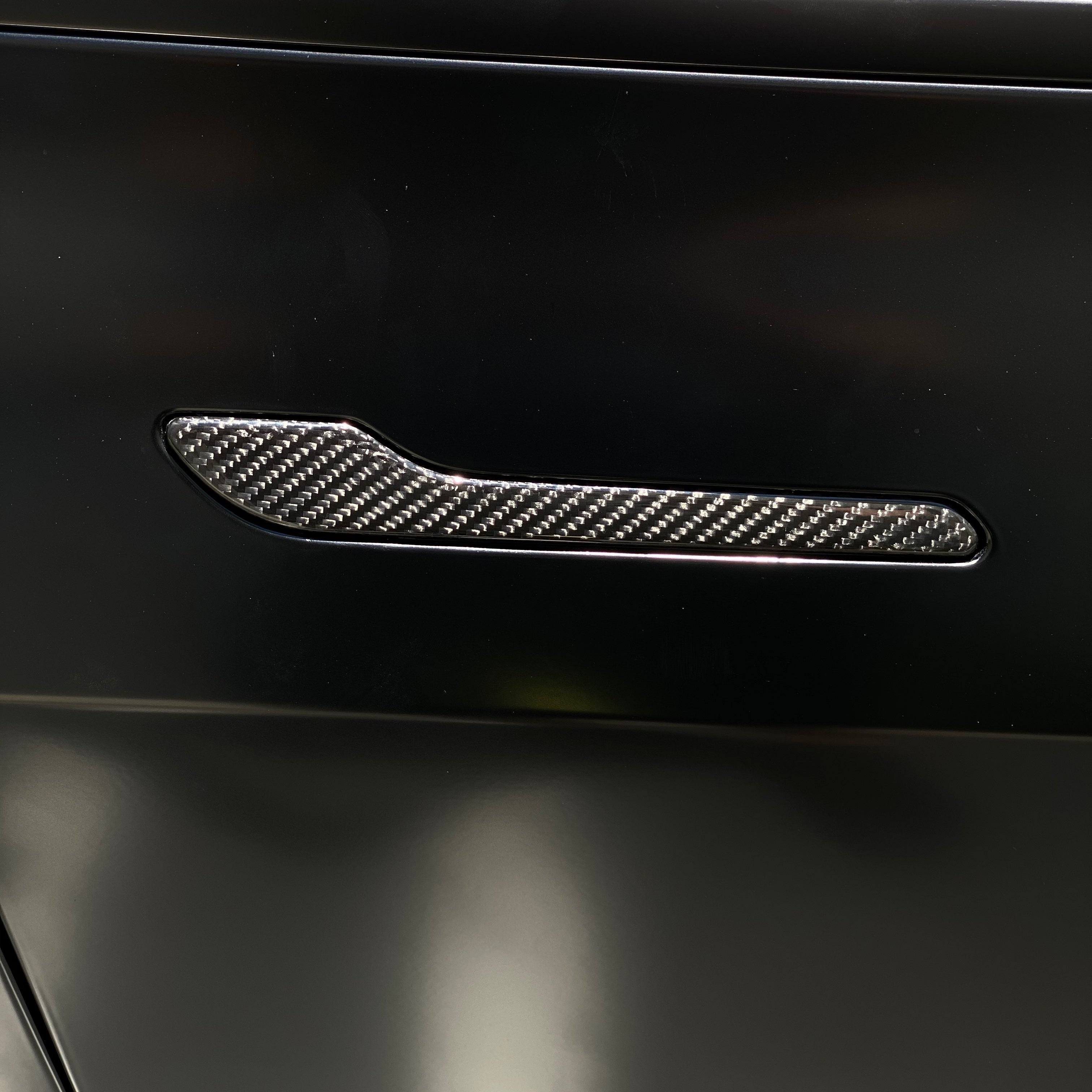 DRY Carbon Fiber Door Handle Cover for Model 3/Y