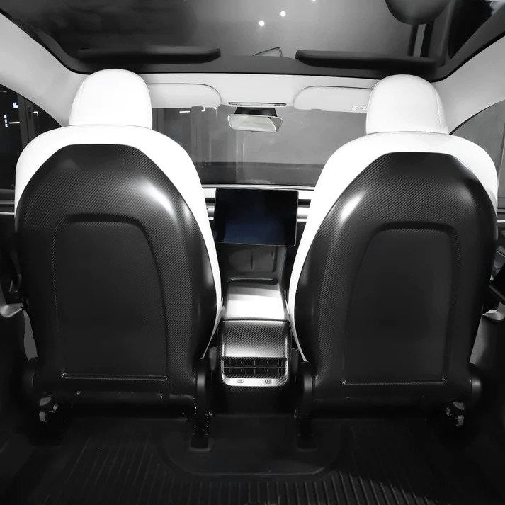 Model 3/Y DRY Carbon Fiber Back Seat Cover