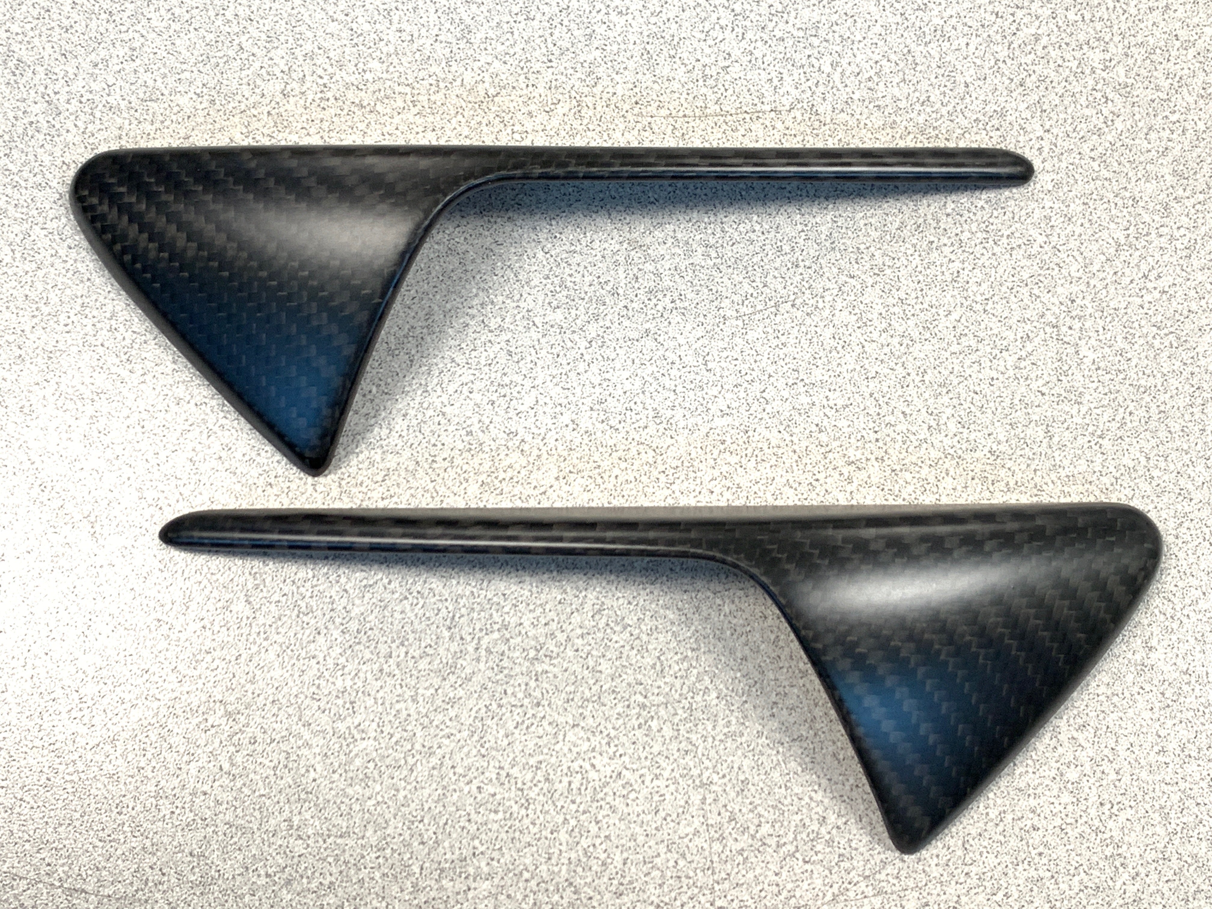 Real Carbon Fiber Side Camera Turn Signal Cover for Model 3/Y