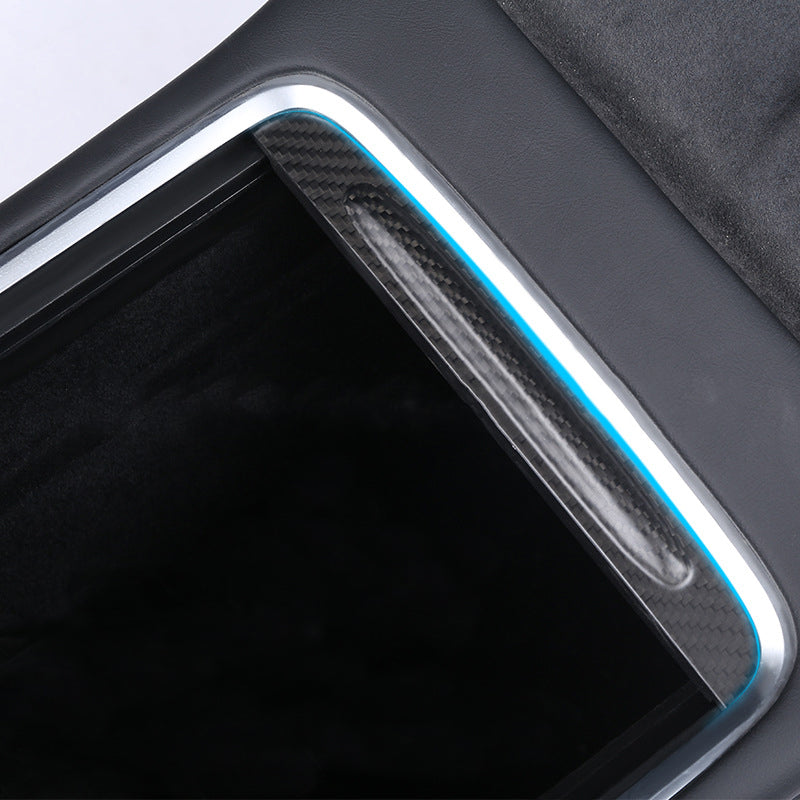 Model 3/Y DRY Carbon Fiber Center Console Trim Panel Cover